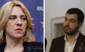 Željka Cvijanović i Igor Dodik komentirali sinoćnje zviždanje Dodiku na Koševu