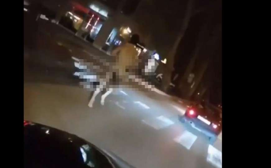 Ulicama Mostara malo prije ponoći projurio "golać"