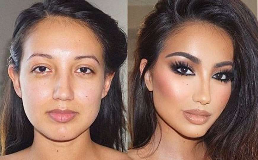 Instagram: Djevojke dijele fotografije lica prije i poslije šminkanja