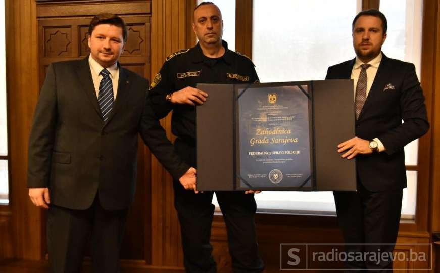 Gradsko vijeće Sarajeva zahvalilo se policajcima KS-a i FUP-a