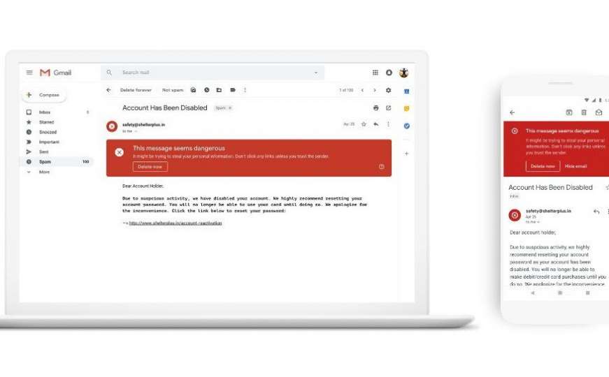 Redizajnirani Gmail već stigao za operativni sistem Android
