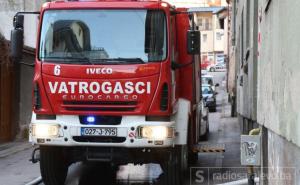 Požar u sarajevskom naselju Koševsko Brdo