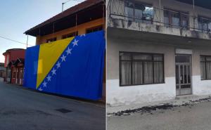 Napad na povratnike: U Novom Šeheru zapaljena velika zastava BiH