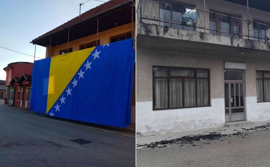 Napad na povratnike: U Novom Šeheru zapaljena velika zastava BiH