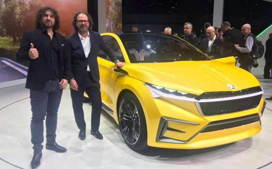 Bh. dizajner Omer Halilhodžić u Ženevi predstavio budući Škodin električni SUV
