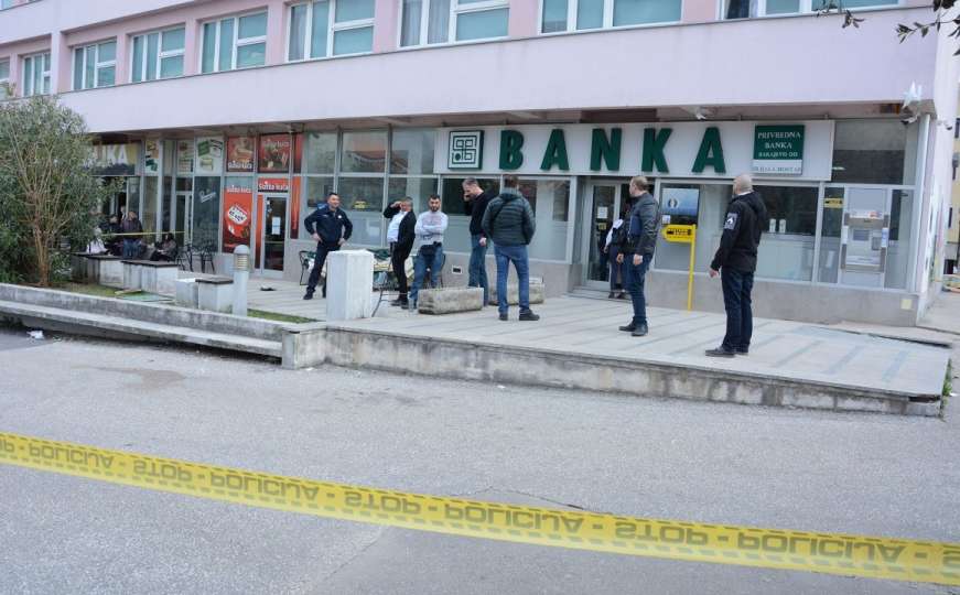Snimak završetka talačke drame: Pogledajte hapšenje pljačkaša banke u Mostaru