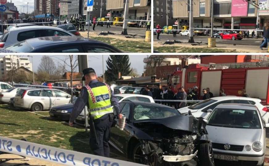 Stravična nesreća u Zagrebu: U jurnjavi se sudarili Audi i BMW