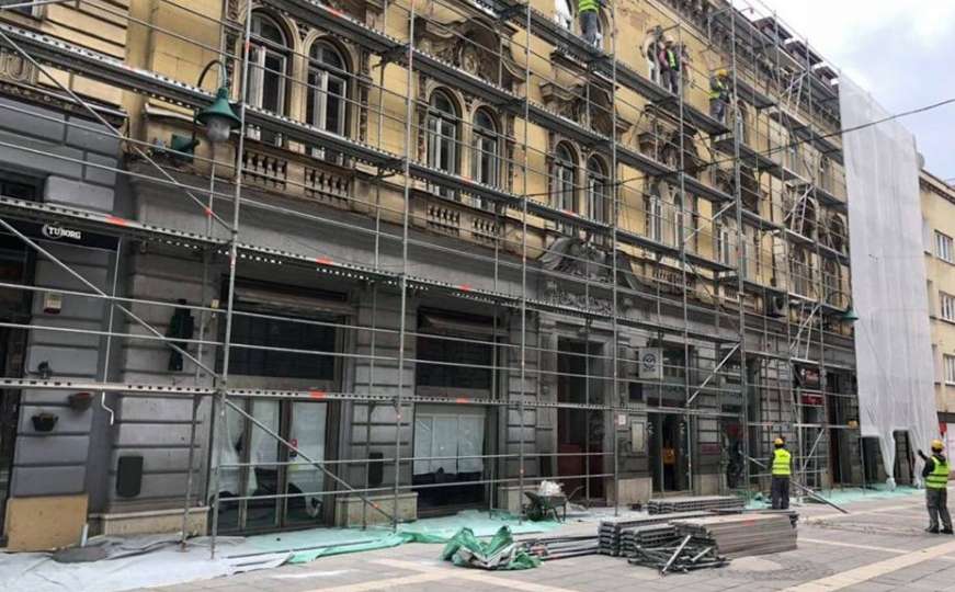 Restauracija fasada u centru grada: Štrosmajerova vraća stari sjaj