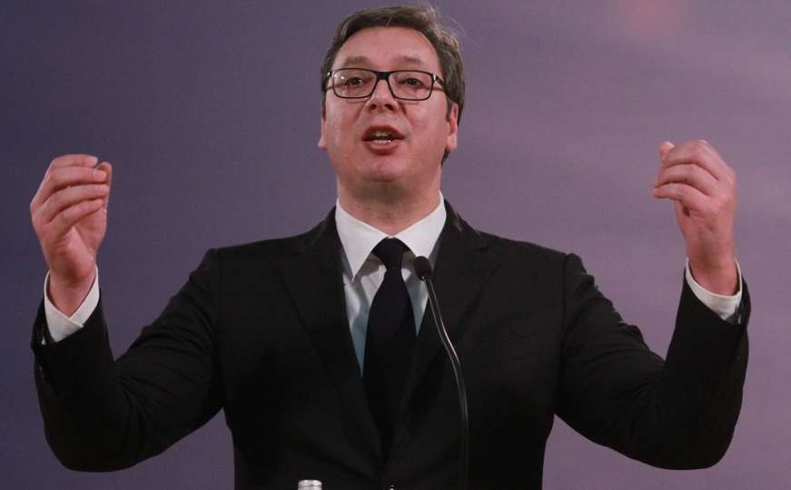 Vučić: Jučer sam rekao srpsku riječ "sikter", a danas kažem "džaba ste krečili"