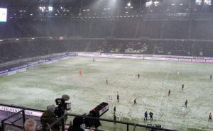 U Njemačkoj snijeg prekinuo utakmicu Bundeslige, kada stiže kod nas?