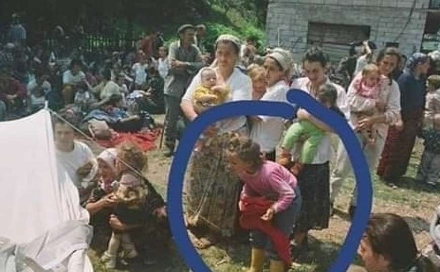 Traži se djevojčica sa slike - nestala je u Potočarima 12. jula 1995.