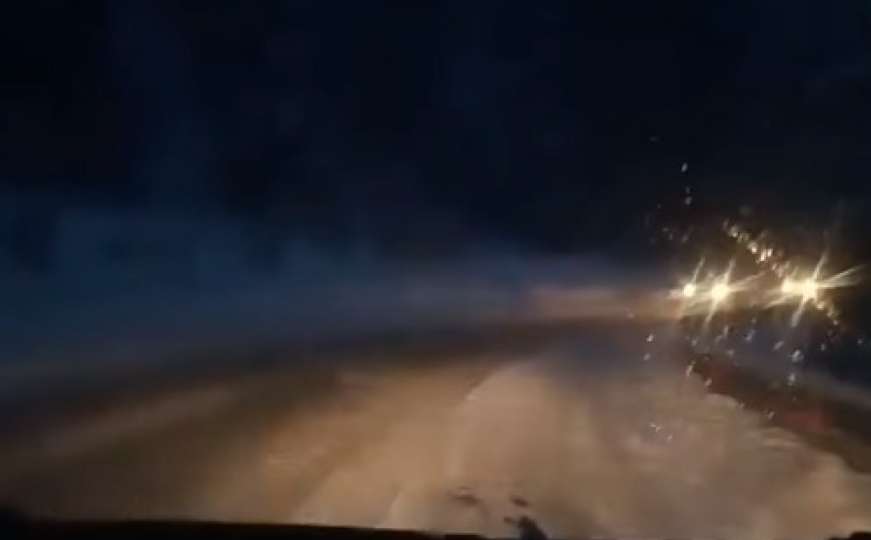 Snijeg stvorio nove probleme vozačima: Pogledajte kako je na Romaniji