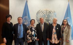 Majke Srebrenice u New Yorku sa generalnim sekretarom UN-a