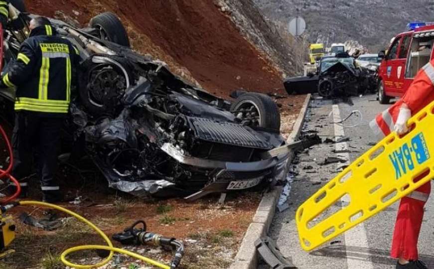 Stravična nesreća kod Mostara: Sudarila se četiri automobila, ima mrtvih