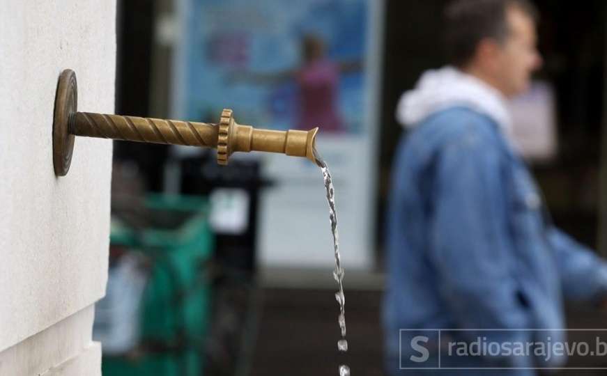 Vodovod najavio da će dio Sarajeva večeras biti bez vode