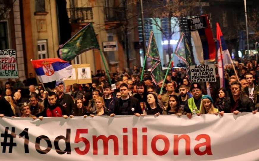 Protesti '1 od 5 miliona': Danas ističe ultimatum policiji