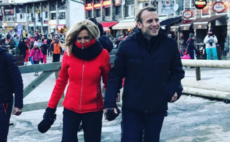 Dok Žuti prsluci protestuju, lider Francuske na skijanju