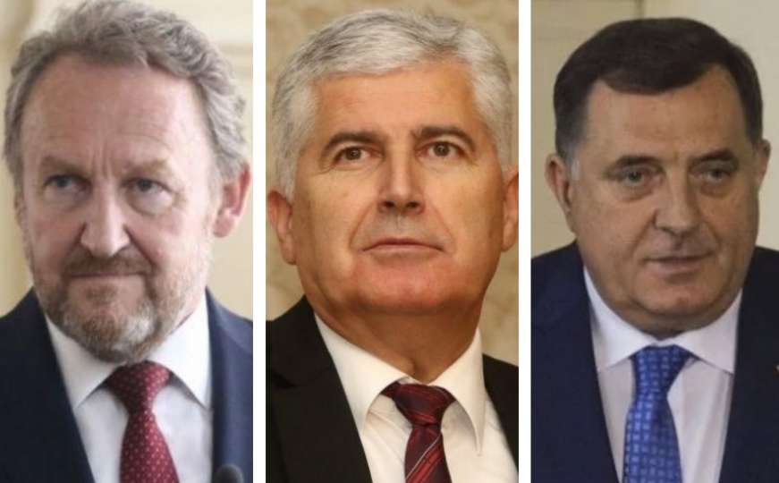 Dodik, Izetbegović i Čović: Usaglašeni principi djelovanja buduće državne vlasti
