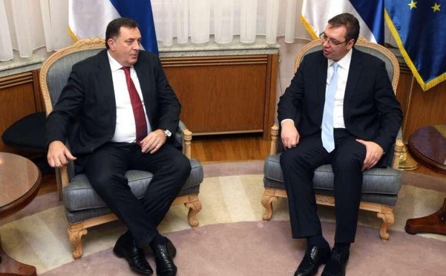 Milorad Dodik s Vučićem danas u Beogradu