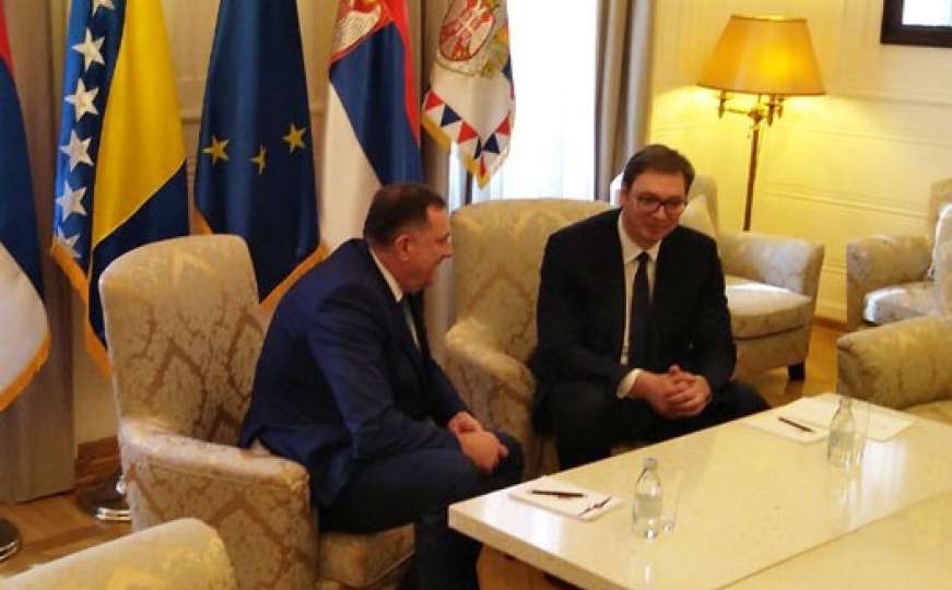 Dodik i Vučić nakon sastanka: Mi stabilizujemo cijeli Balkan