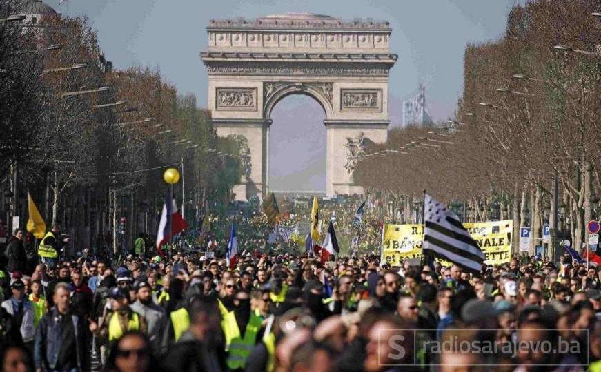 Pariz: Uhapšena 51 osoba pred proteste "Žutih prsluka"