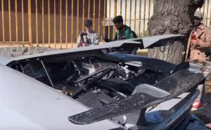 Vozač htio ispasti faca pa u sekundi uništio Lamborghini Huracan Performante