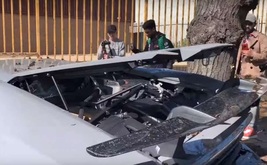 Vozač htio ispasti faca pa u sekundi uništio Lamborghini Huracan Performante