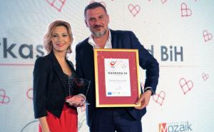 Sparkasse Bank dd BiH dobitnica nagrade Mozaik DOBRO za korporativni volonterizam  
