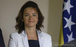 Tanji Fajon povelja "Počasni građanin Kantona Sarajevo"