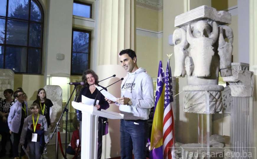 Partner američkog ambasadora Nelsona na bosanskom jeziku otvorio "Noć u muzeju" 