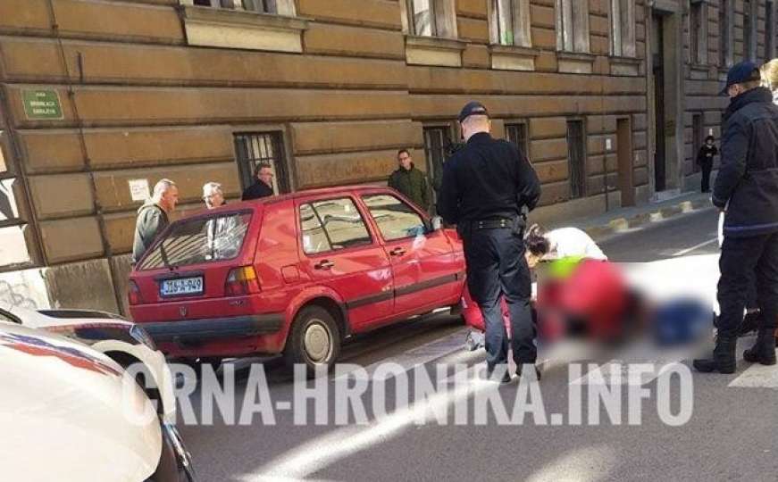 Kod Suda u Sarajevu: Automobil udario pješaka