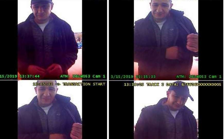 Prepoznajete li muškarca koji je ukradenim karticama podigao 4.000 KM