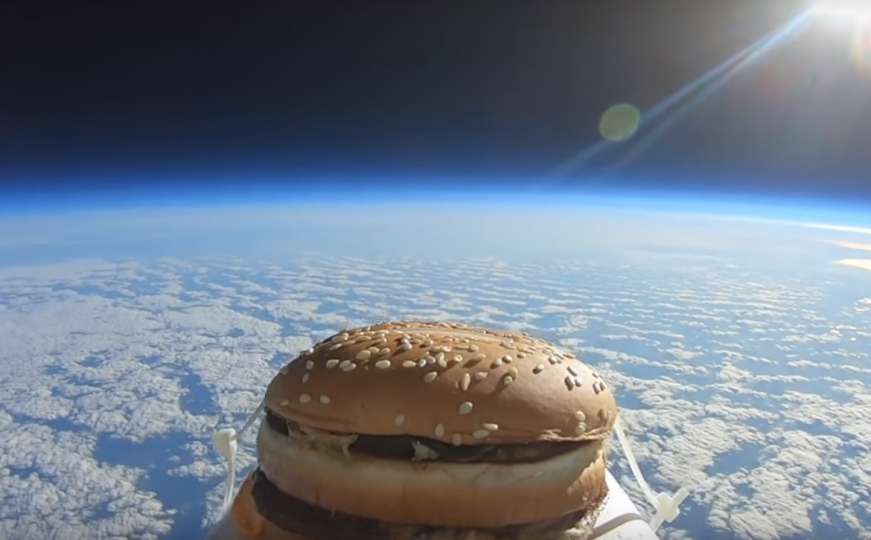 Zanimljivo: Šta se desi s Big Mac-om kad ga pošaljete u svemir