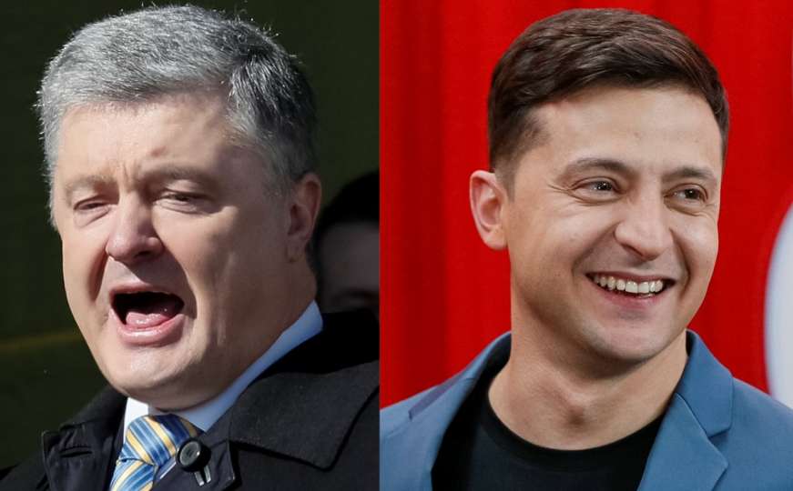 U drugi krug izbora za predsjednika Ukrajine idu komičar i sadašnji predsjednik