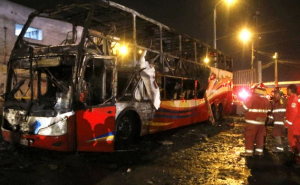Zapalio se autobus, najmanje 20 mrtvih