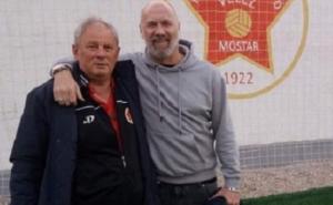 Barbarez posjetio svoj voljeni Velež i obradovao buduće Zmajeve