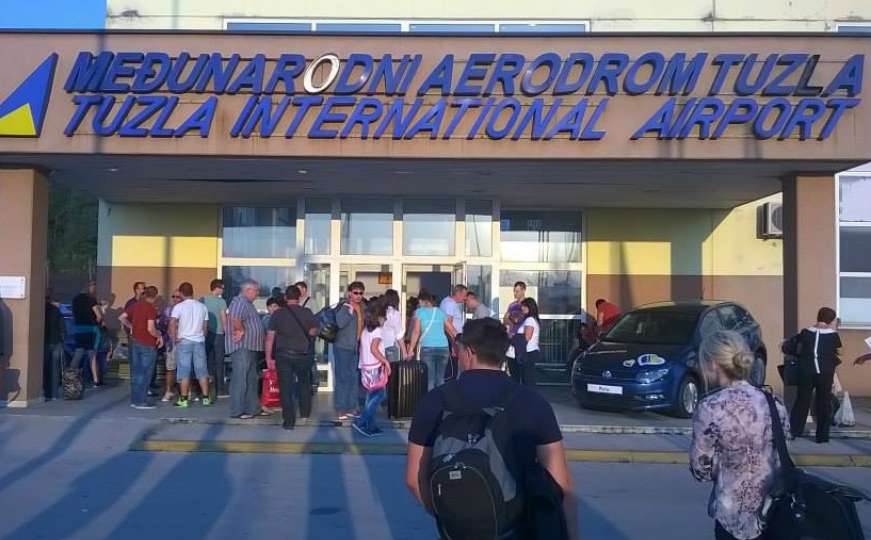 Međunarodni aerodrom Tuzla zabilježio pad broja putnika