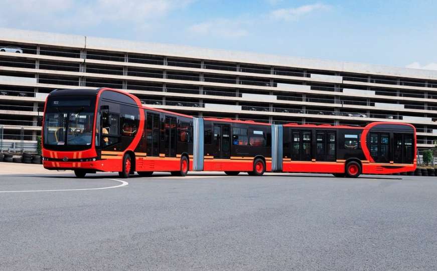 Najduži električni autobus na svijetu: BYD K12A može primiti 250 putnika