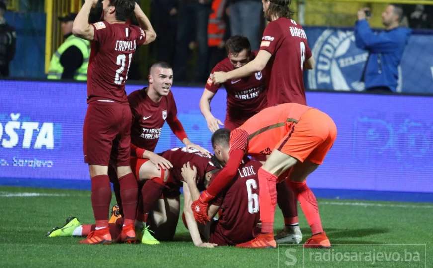 Rapsodija Bordo tima: Sarajevo došlo do tri gola prednosti na Grbavici