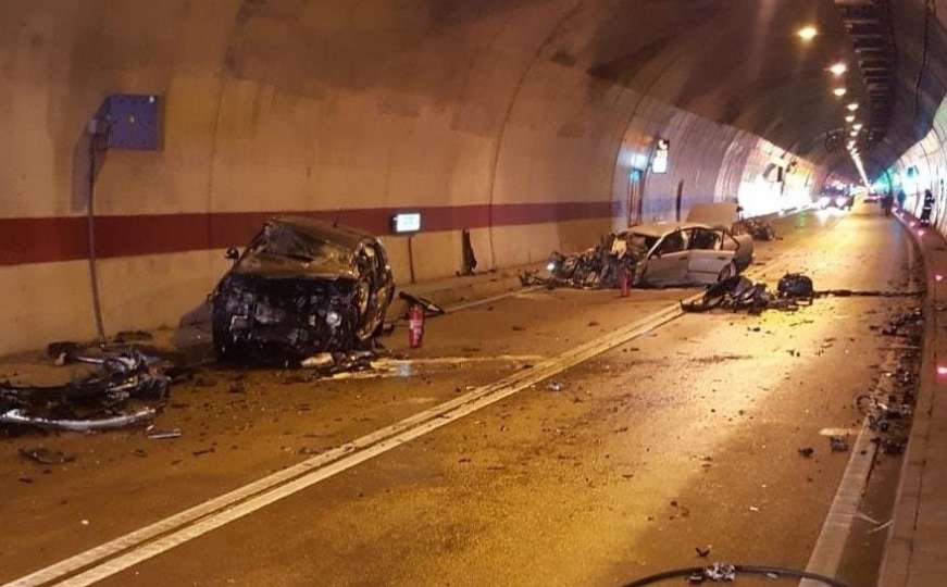 Nesreća u tunelu Sveti Ilija: Jedan vozač poginuo, drugi teško povrijeđen