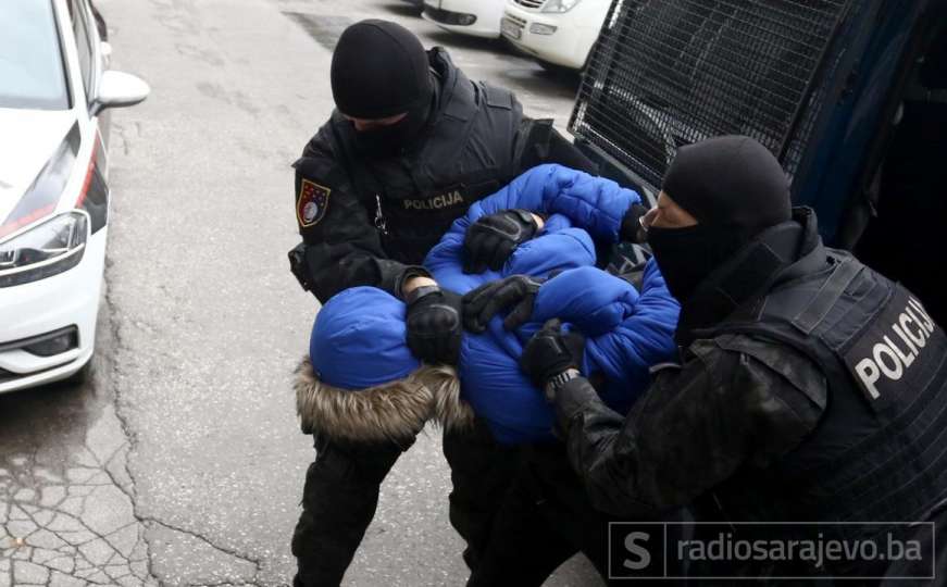 Pet osoba uhapšenih u velikoj akciji u Sarajevu predati MUP-u KS-a