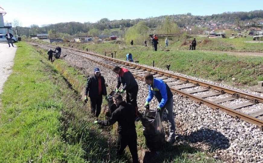 Srebreničani organizirali veliko proljetno čišćenje grada 