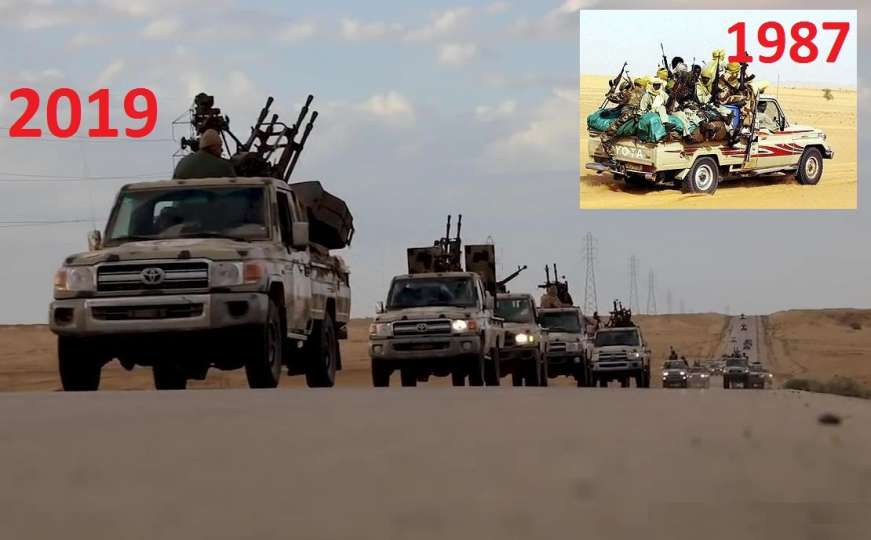 Repriza u Libiji: Da li će aktuelni sukob ostati upamćen kao 'Toyota rat, 2. dio'