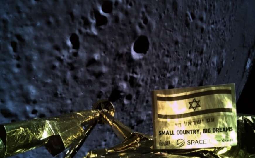 Izrael poslao letjelicu na Mjesec, ona se razbila o njegovu površinu