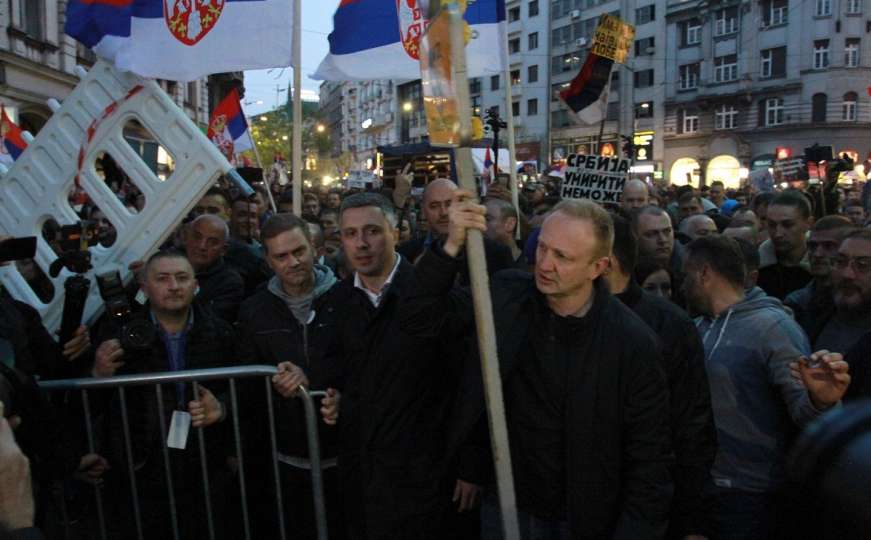 Veliki miting opozicije u Beogradu, Vučić najavio kontramiting