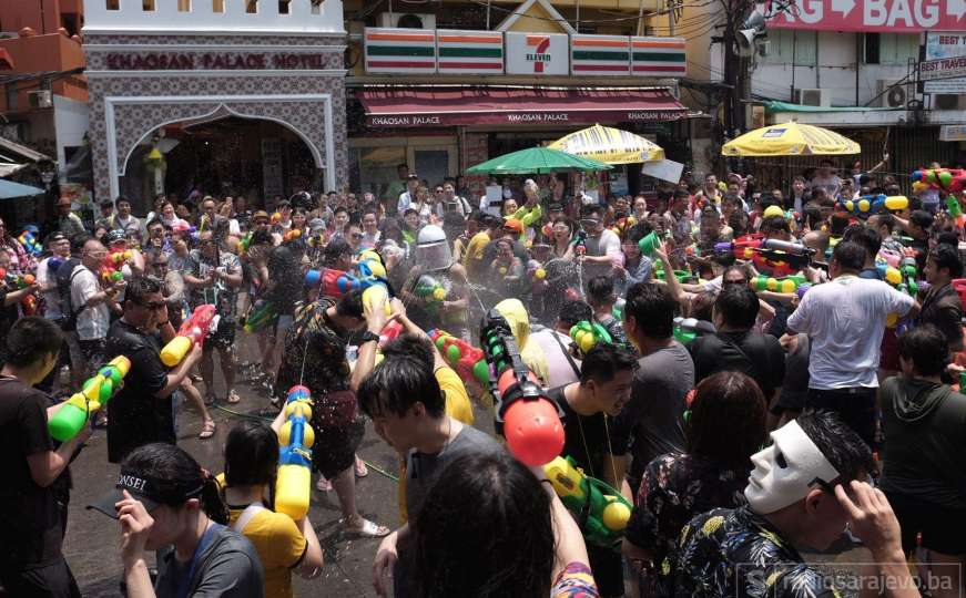Počelo obilježavanje tajlandske Nove godine: "Vodeni ratovi" na ulicama Bangkoka