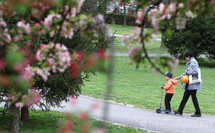 Danas mogući kratkotrajni pljuskovi: Objavljena prognoza do petka