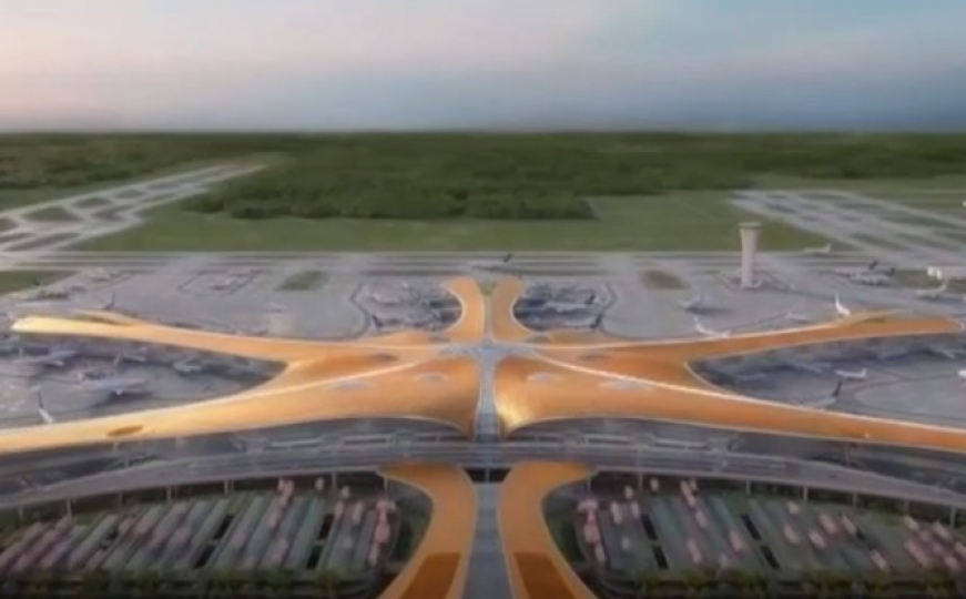 Tako to rade Kinezi: Pogledajte kako izgleda najveći aerodromski terminal na svijetu