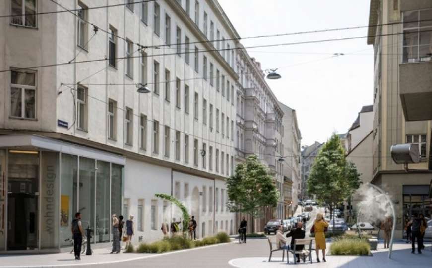 Beč će dobiti prvu ulicu s mogućnošću regulacije temperature zraka
