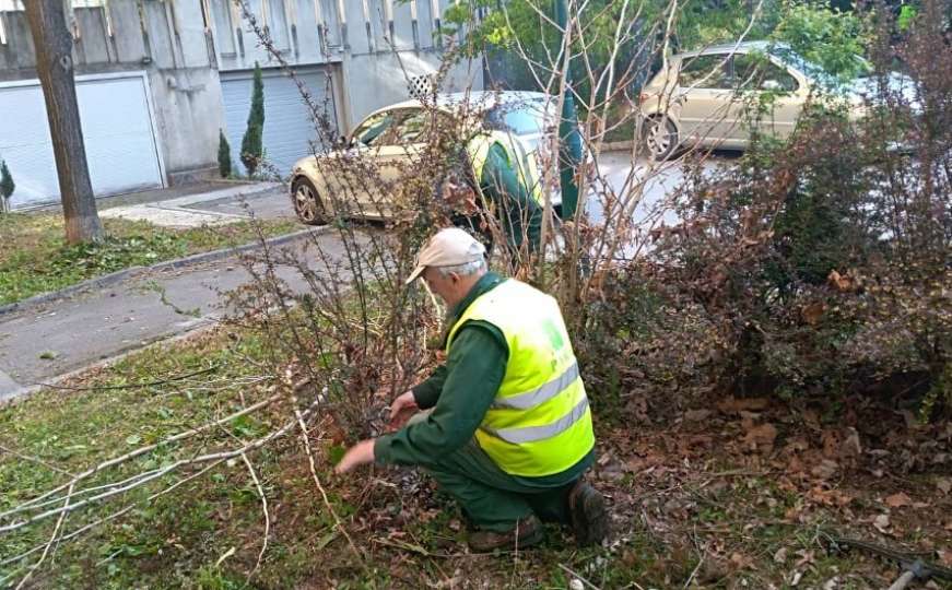 Vrijeme je da čistimo: Radnici KJKP Park dio su velikog tima koji uređuje Sarajevo